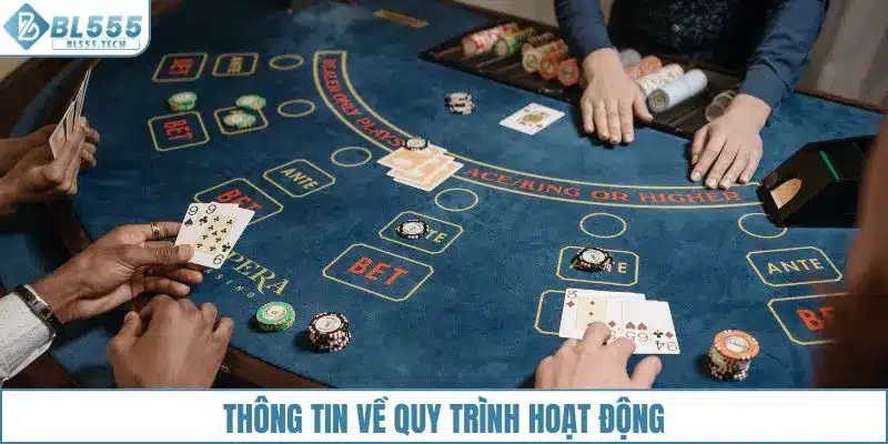 Thông tin về quy trình hoạt động của hội nhóm kéo Baccarat